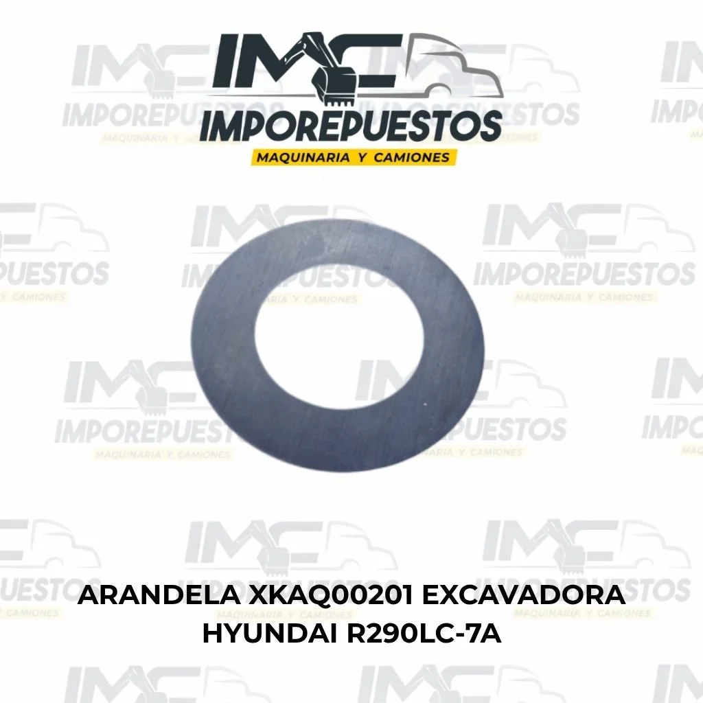 Arandela XKAQ00201 Excavadora Hyundai R290LC-7A