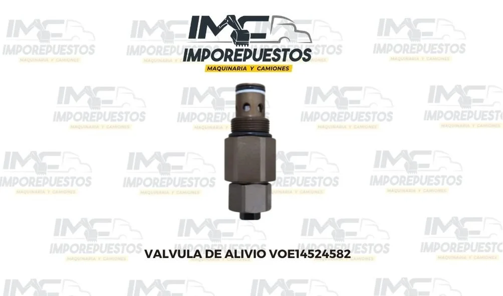 VOE14524582 válvula de alivio volvo maquinaria pesada