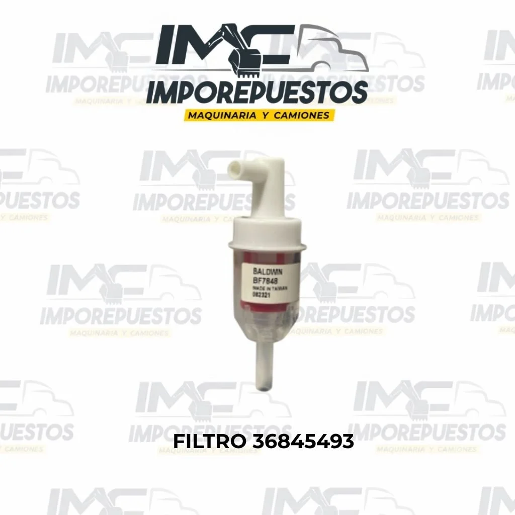 Filtro Baldwin 36845493 para Atlas Copco