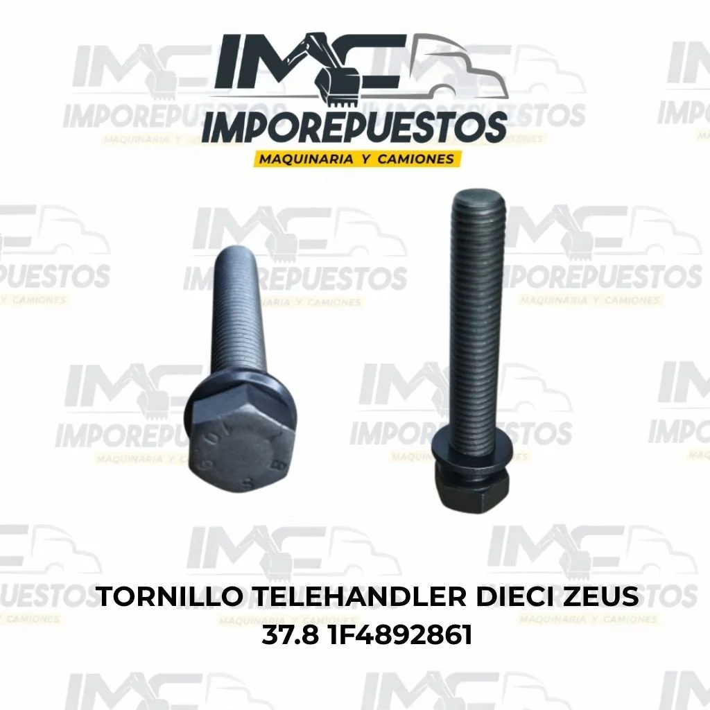 Tornillo 1F4892861 Telehandler Dieci Zeus 37.8