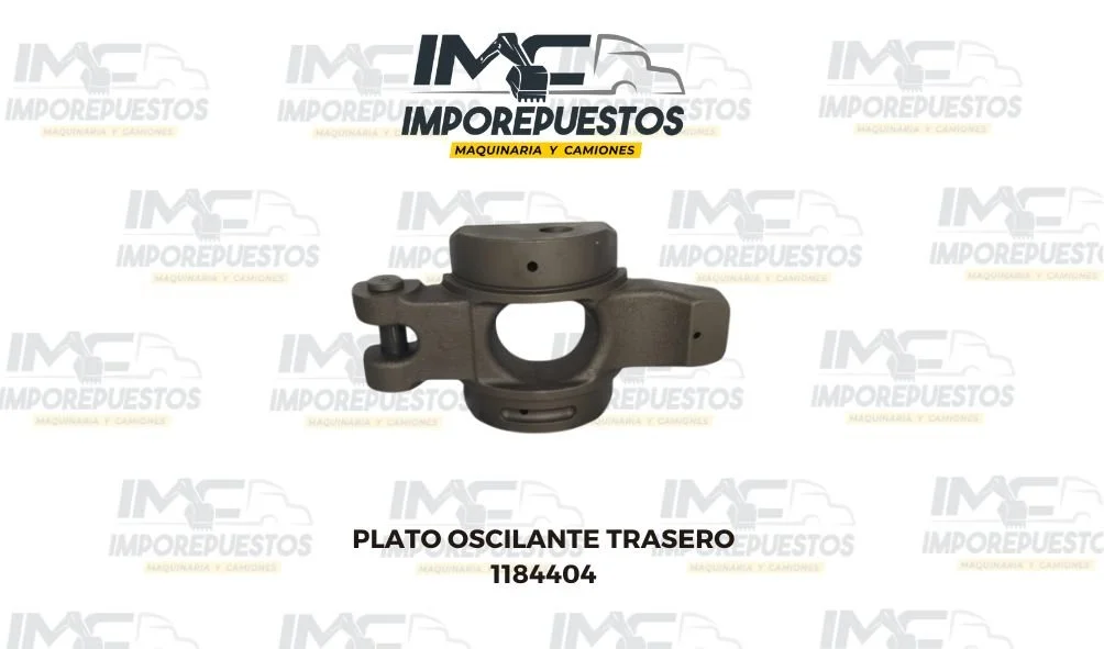 Plato Oscilante Trasero 1184404 Excavadora Hitachi ZX85US-3