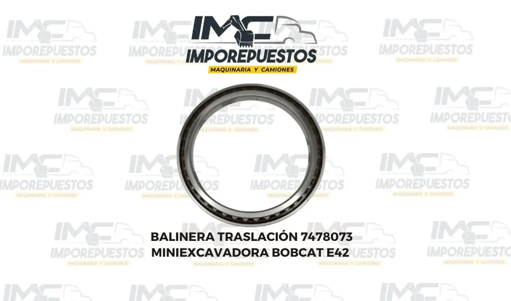 Balinera Traslación 7478073 Miniexcavadora Bobcat E42