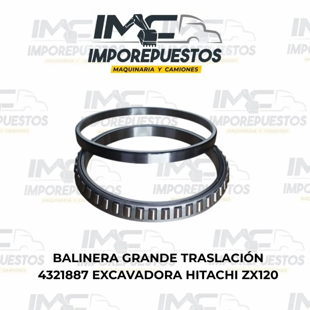 Balinera grande traslación excavadora Hitachi ZX120 4321887