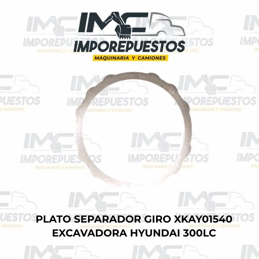 Plato separador giro excavadora Hyundai 300LC XKAY01540