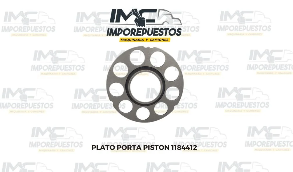 Plato Porta Pistón 1184412 Excavadora Kubota K70-3