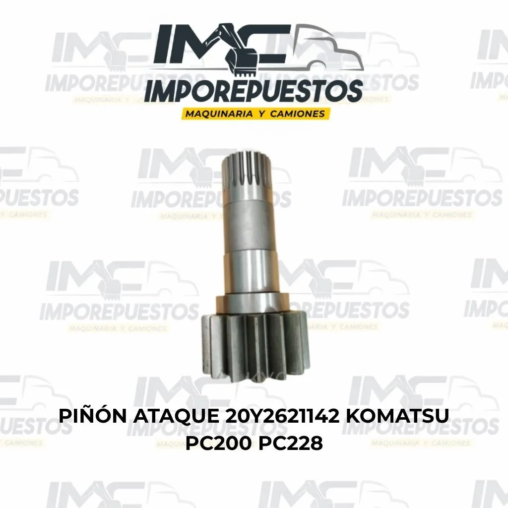 Piñón ataque Komatsu PC200 PC228 20Y2621142