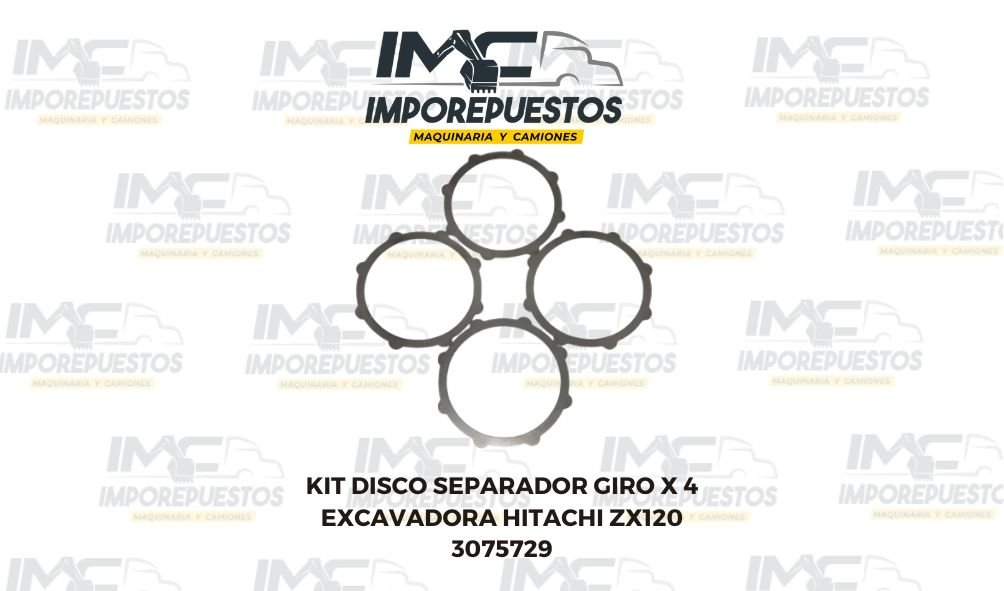 Disco Separador Giro x4 3075729 Excavadora Hitachi ZX120