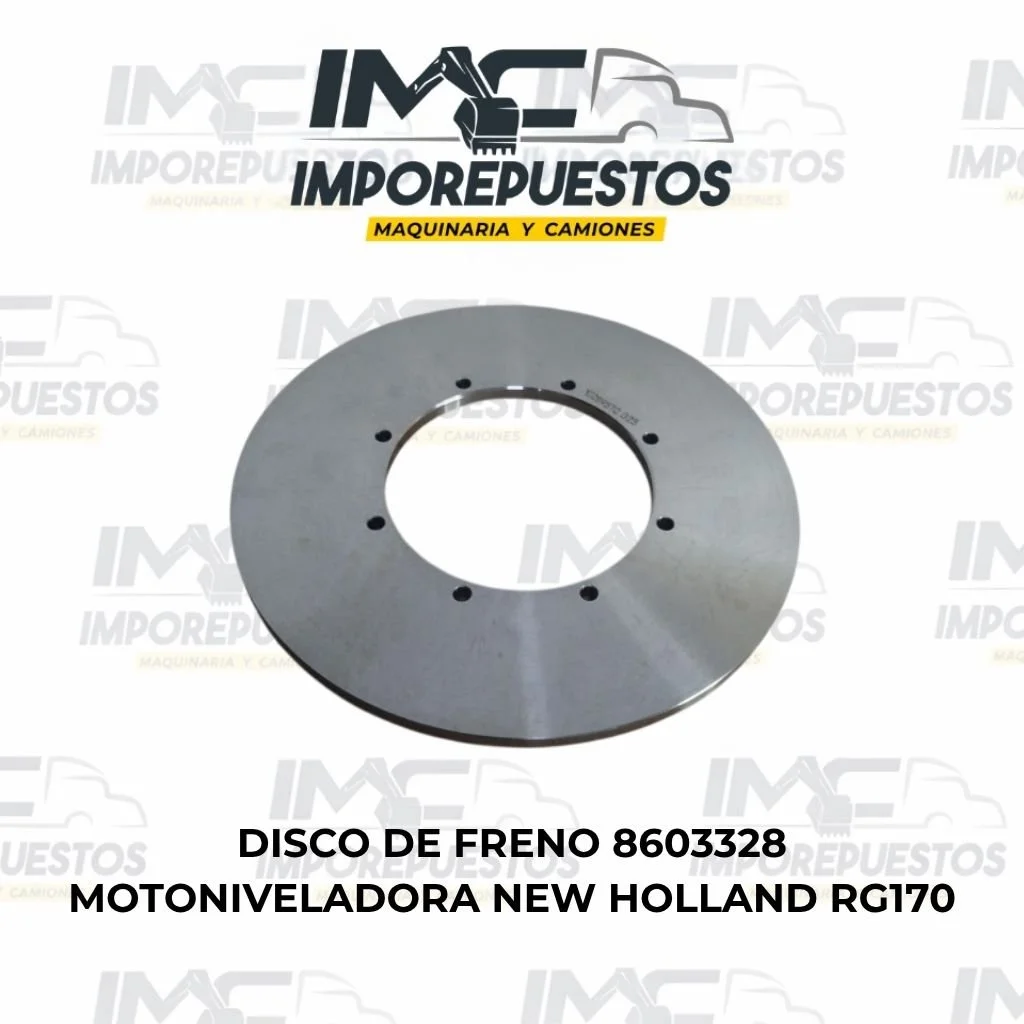 Disco de freno motoniveladora New Holland RG170 8603328