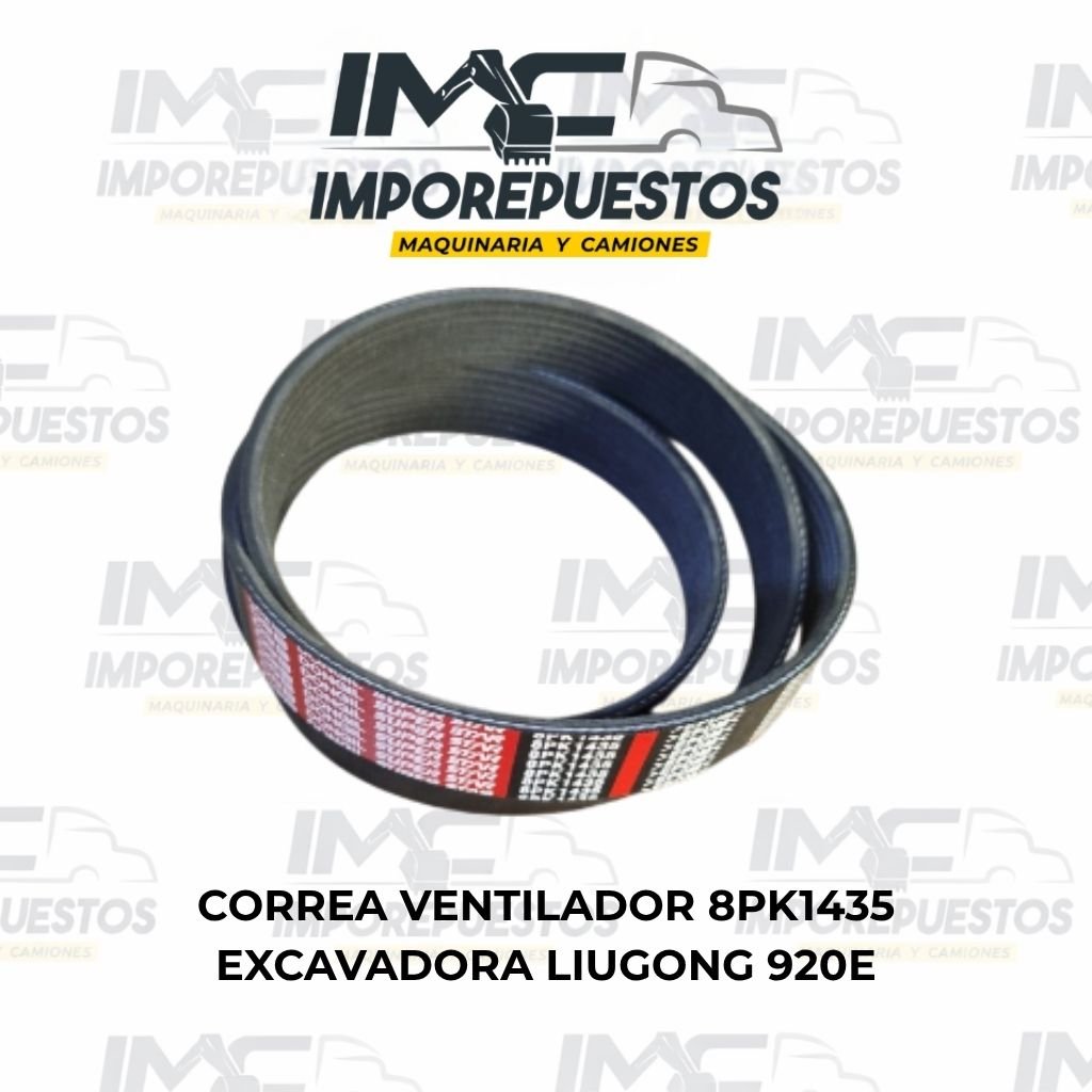 8PK1435 correa ventilador excavadora Liugong 920E