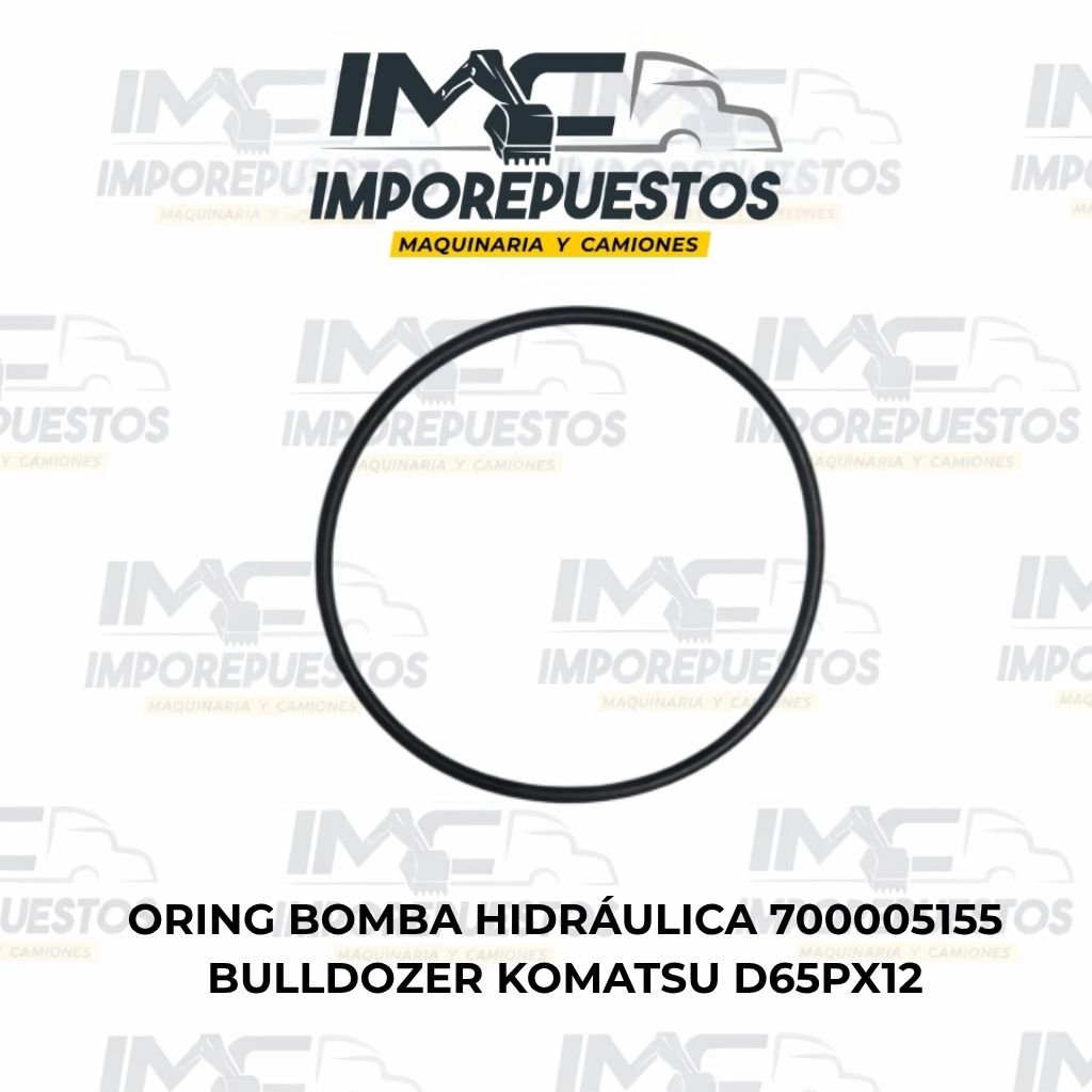 Oring Bomba Hidráulica 700005155 Bulldozer Komatsu D65PX12