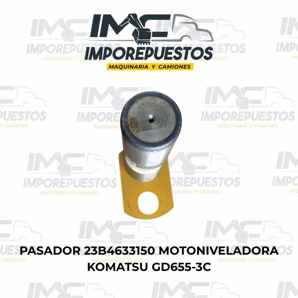 Pasador motoniveladora Komatsu GD655-3C 23B4633150 en Colombia