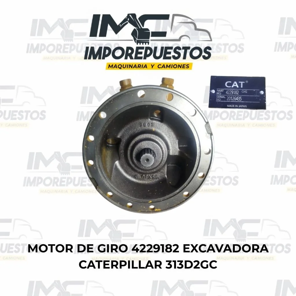 Motor de giro excavadora Caterpillar 313D2GC 4229182 en Colombia
