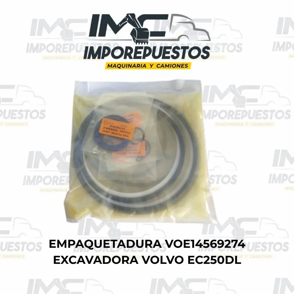 Empaquetadura excavadora Volvo EC250DL VOE14569274