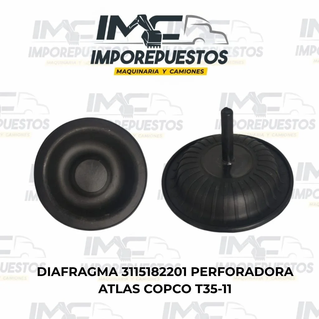 Diafragma 3115182201 Perforadora Atlas Copco T35-11