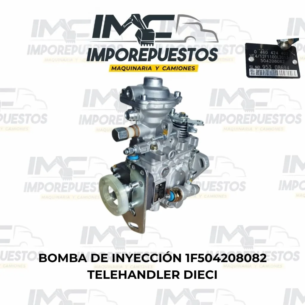 Bomba de inyección telehandler Dieci ZEUS 37.8 1F504208082 distribuidor