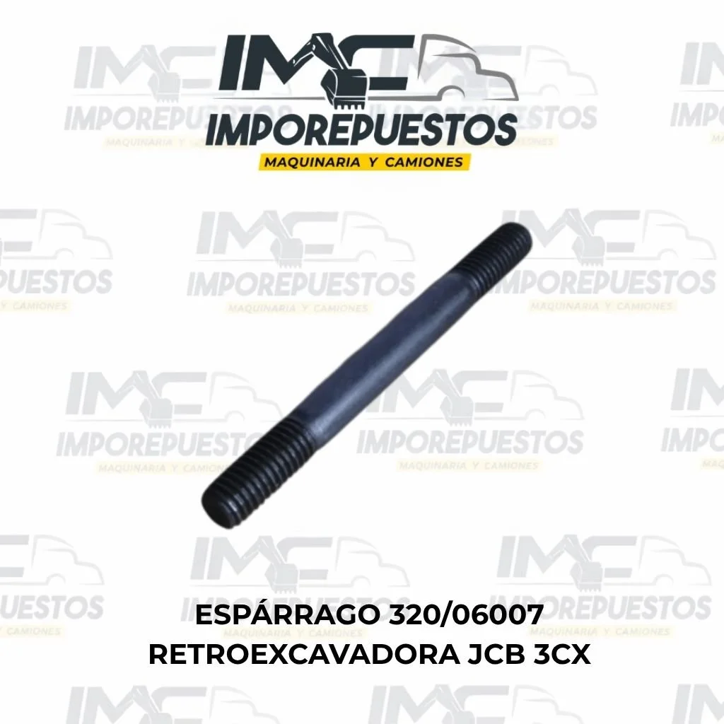 Esparrago 320/06007 Retroexcavadora JCB 3CX