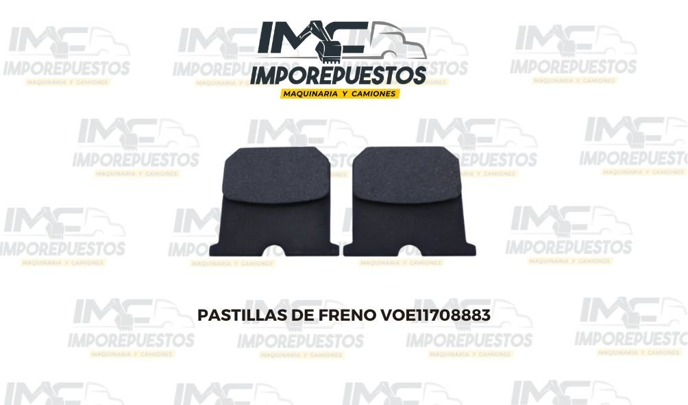 Pastillas de Freno VOE11708883 Volvo