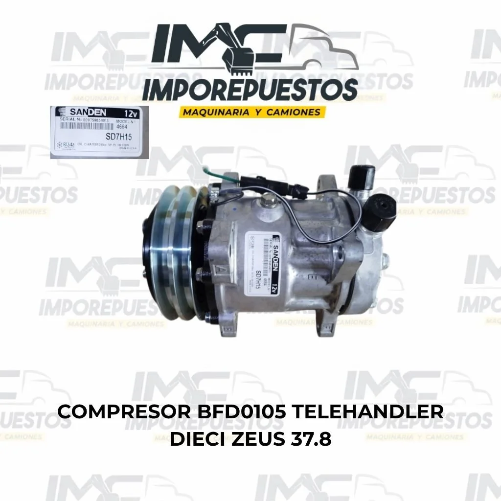 Compresor telehandler Dieci ZEUS 37.8 BFD0105