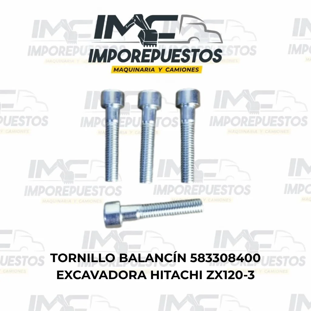 Tornillo balancín excavadora Hitachi ZX120-3 583308400