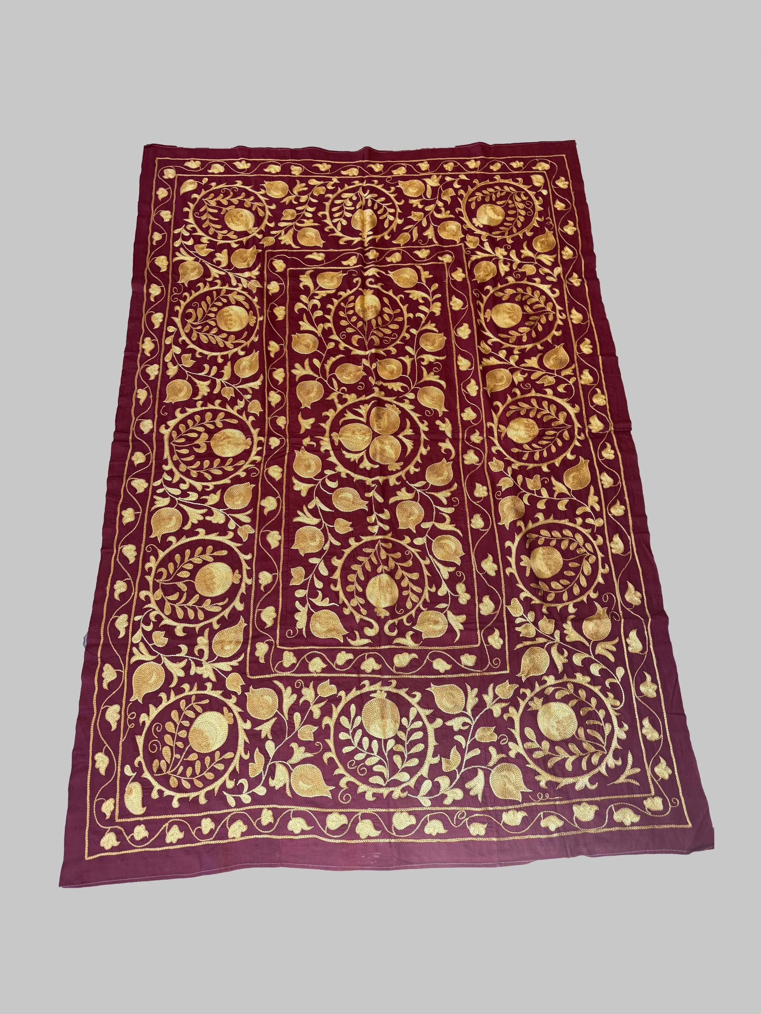 Golden Pomegranate Suzani
