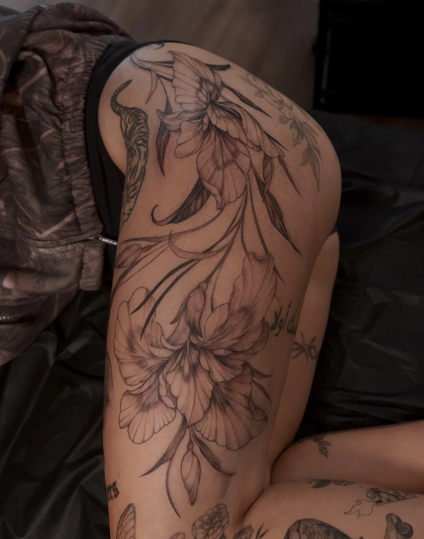 Big hip/thigh iris done @theterracestudio