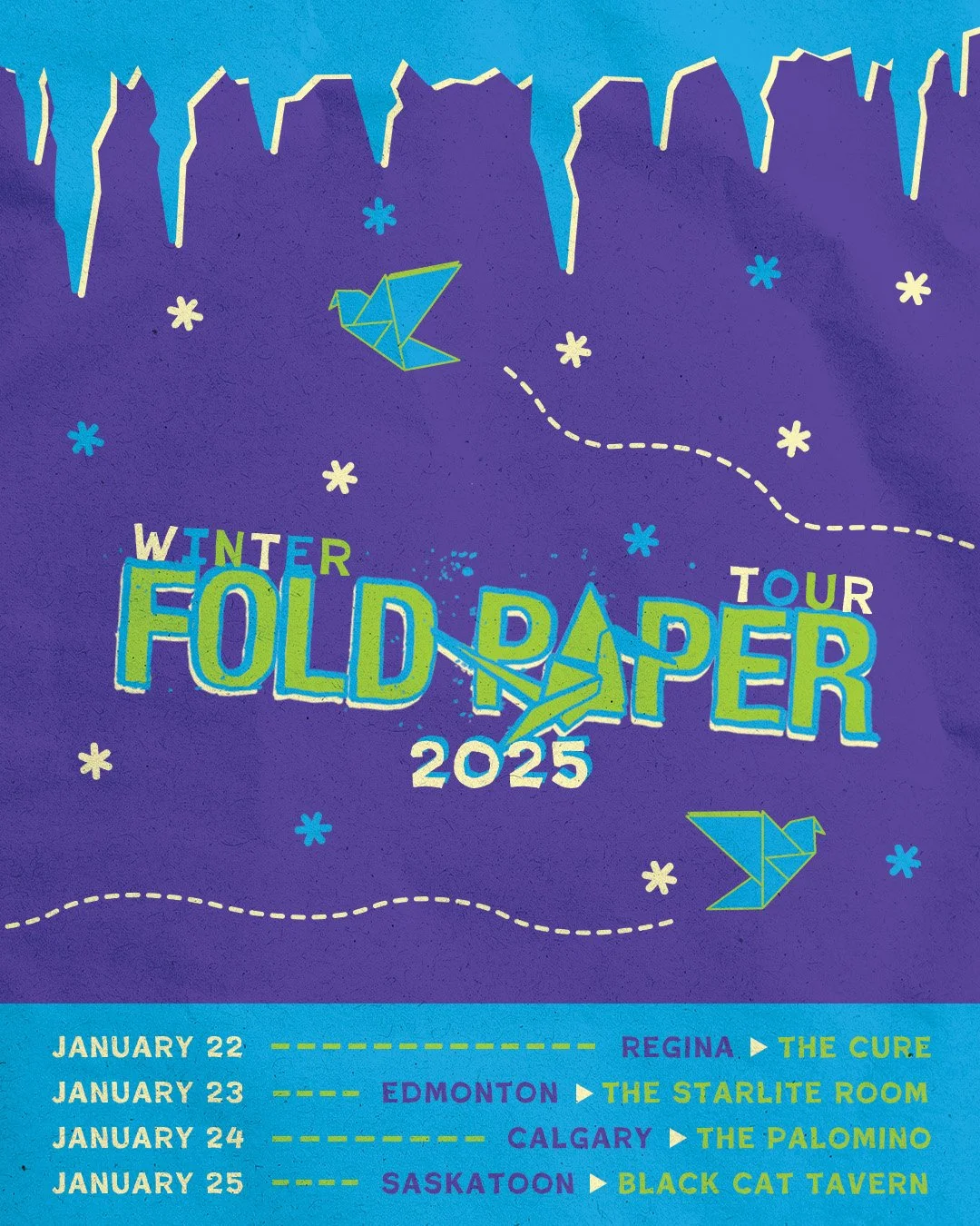 Fold Paper Winter Tour 
