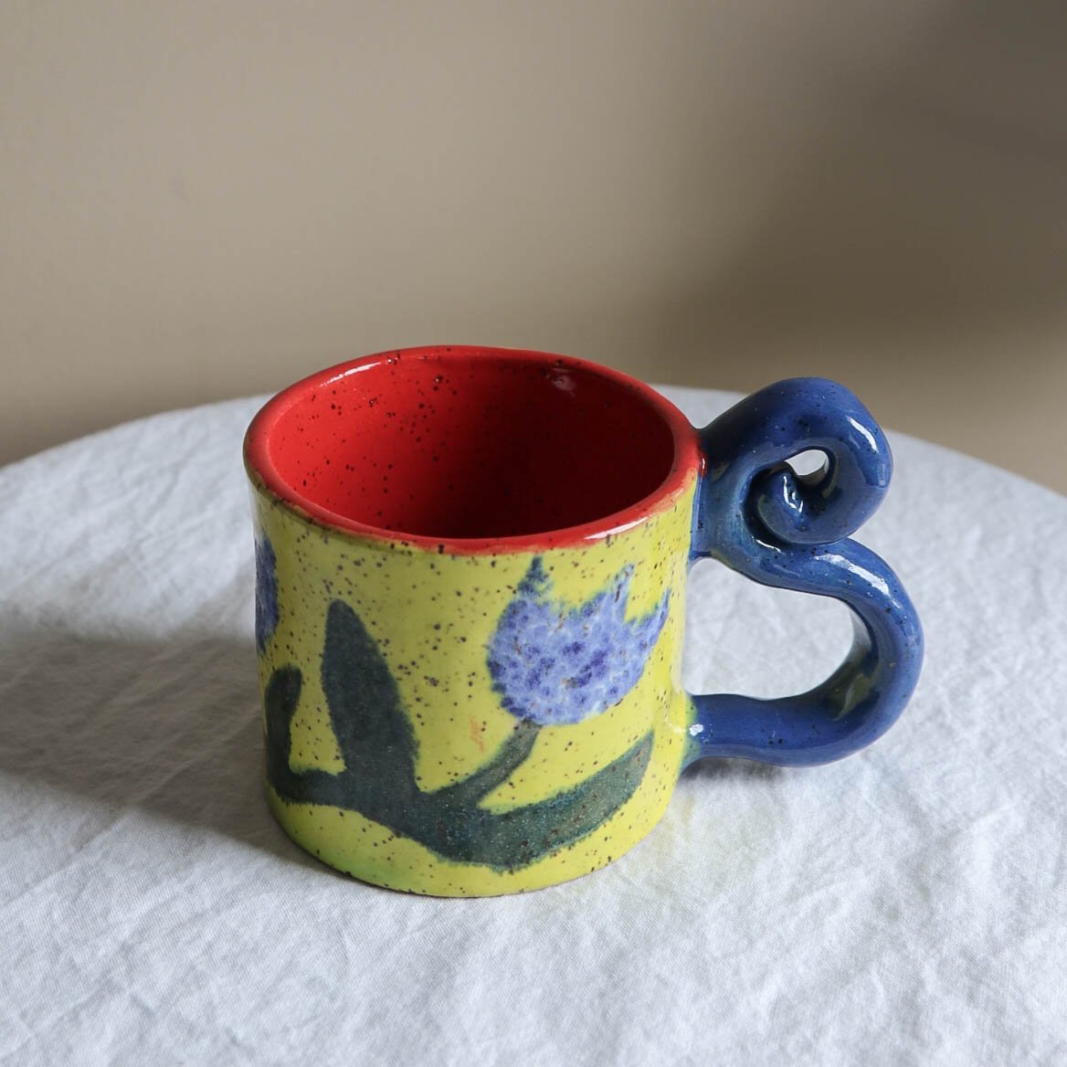 Flower mugs