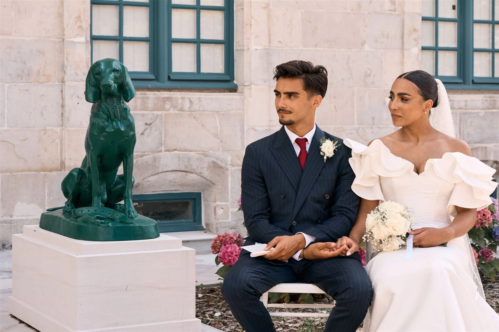 Cérémonie laïque de mariage au château de Larraldia