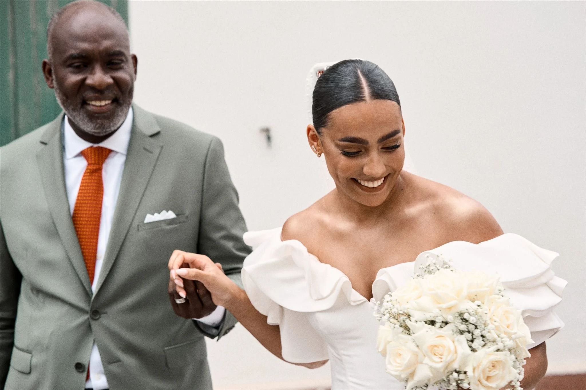 mariage à la mairie de Villefranque