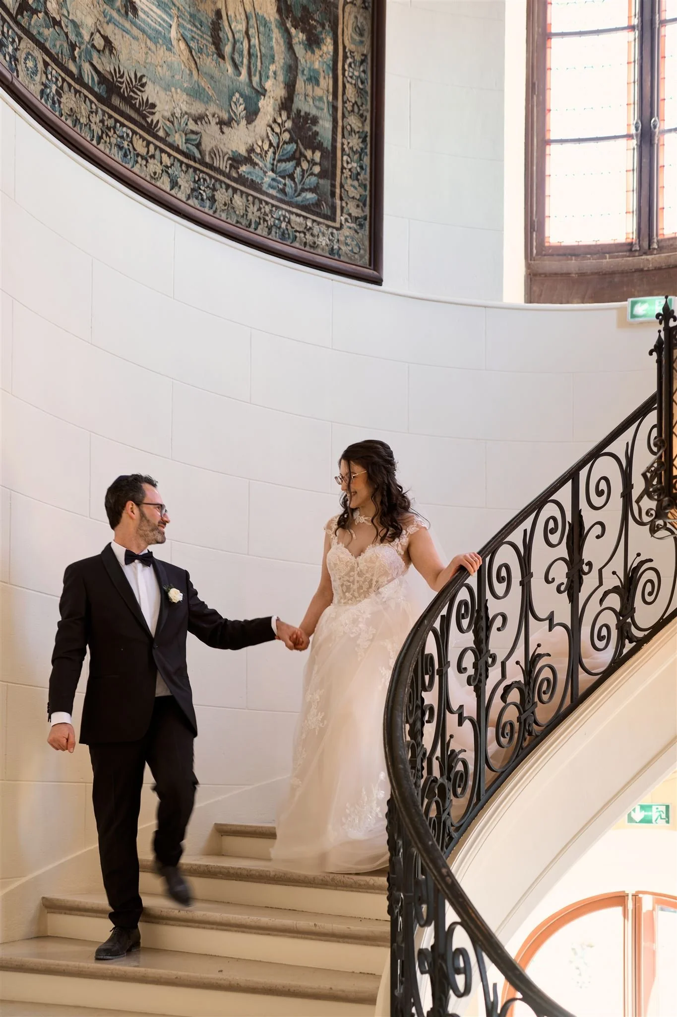 Un mariage juif dans un château