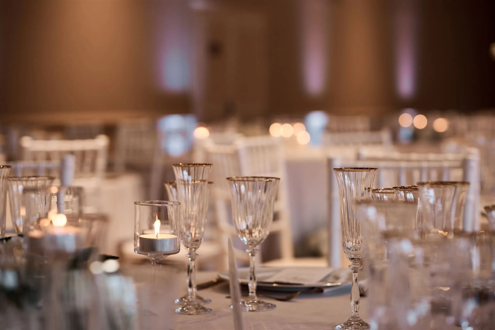 Décoration de mariage au château de Larraldia