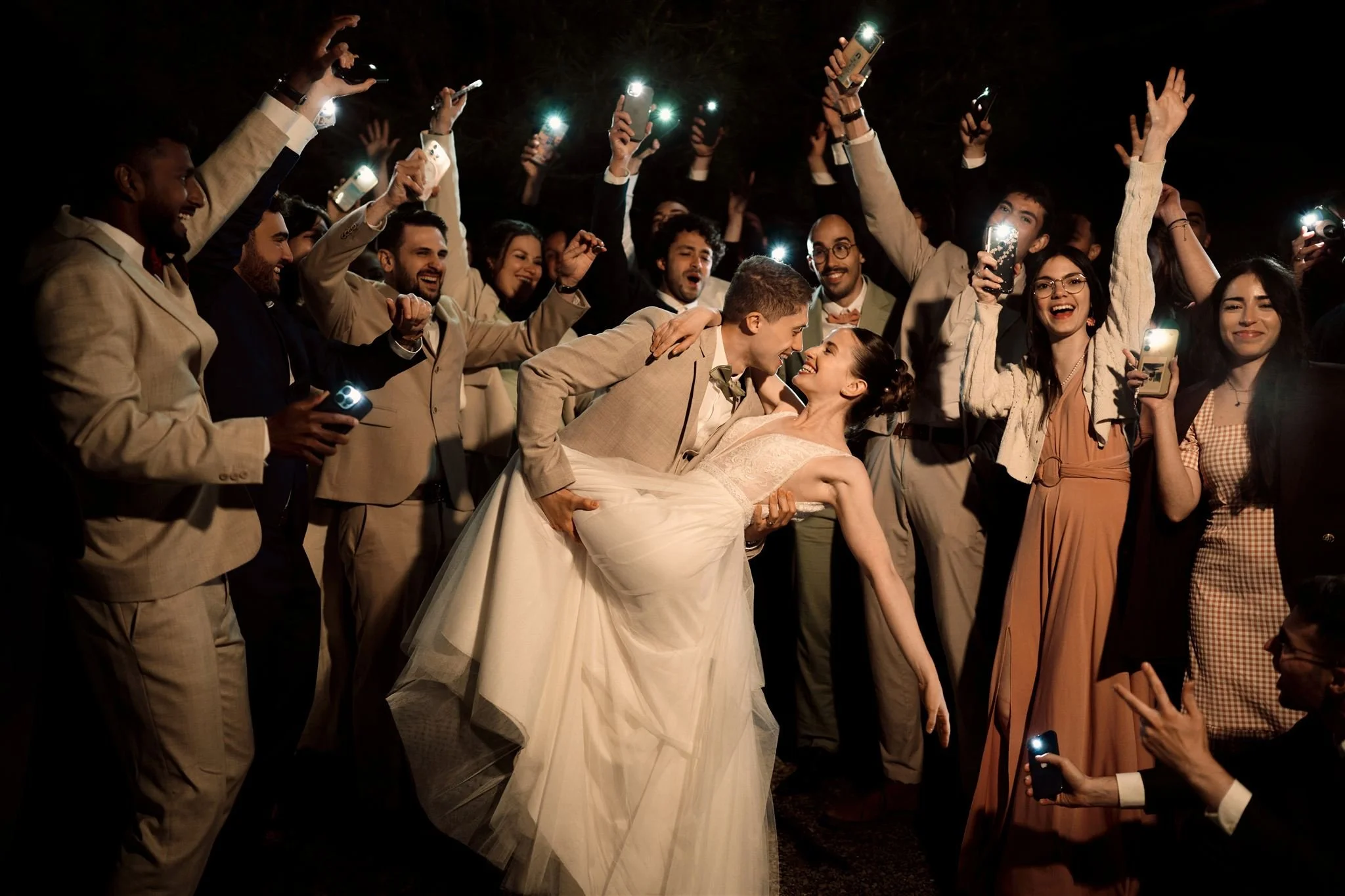 une photo trend de mariage au domaine des hirondelles
