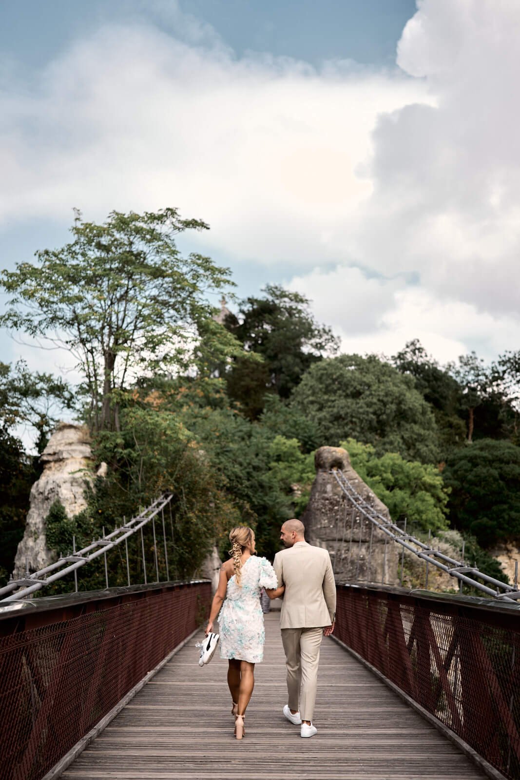 une cérémonie civile d'un mariage juif