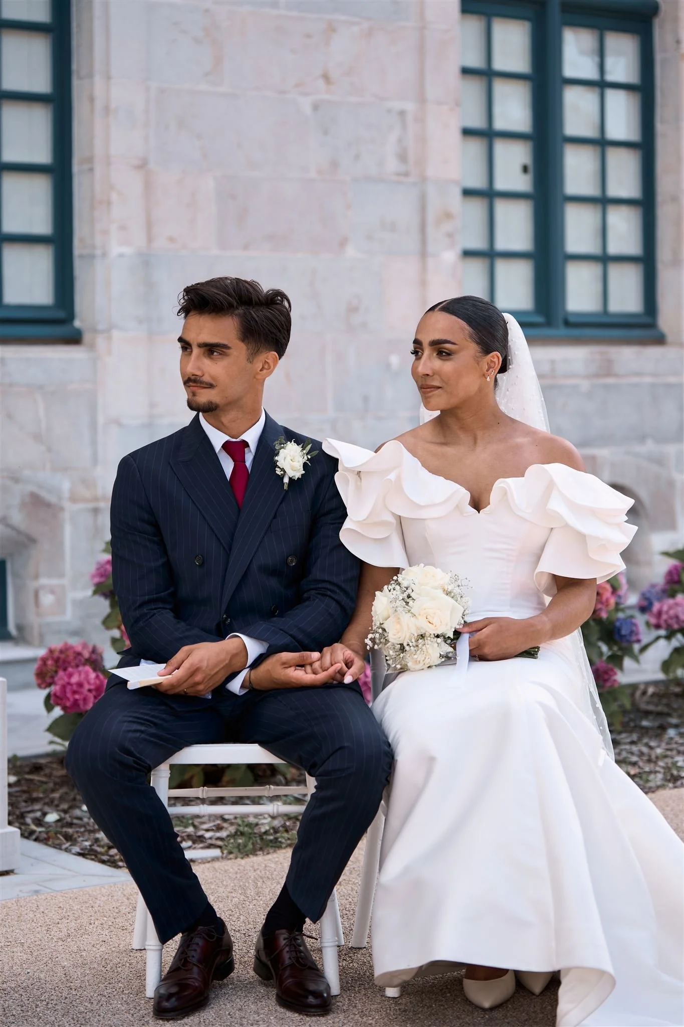 Cérémonie laïque de mariage au château de Larraldia
