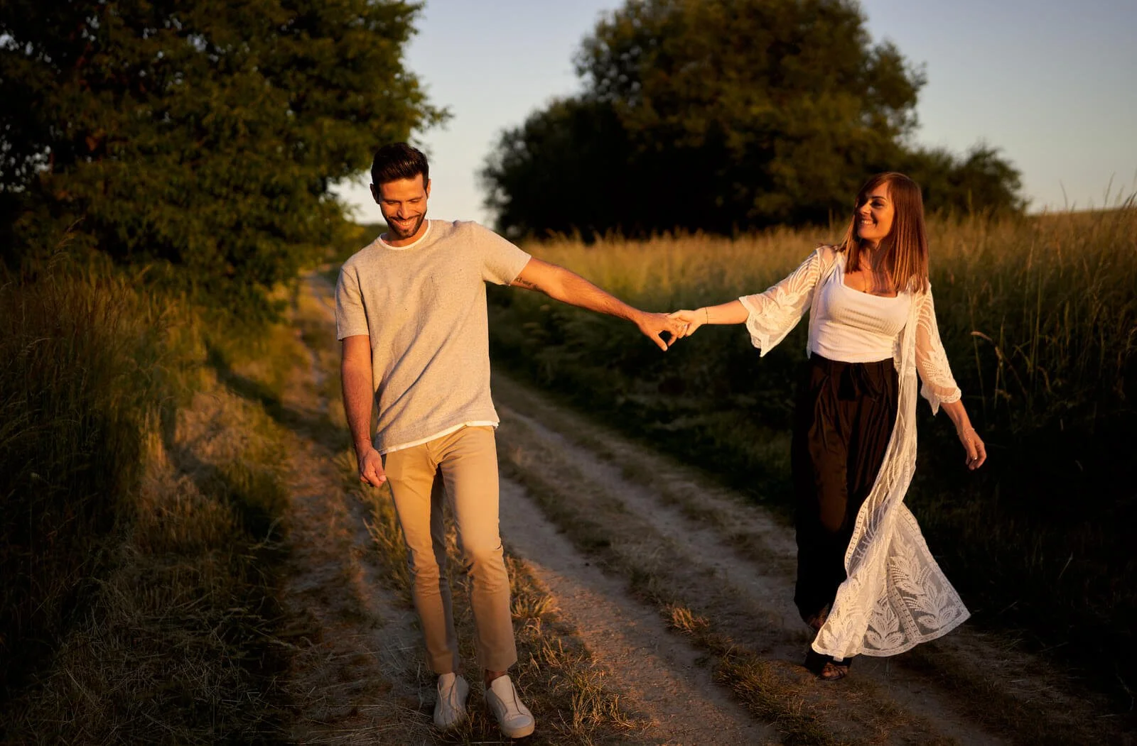 Une séance photo de couple