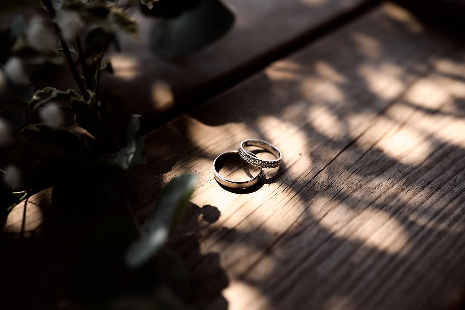 Des alliances de mariage