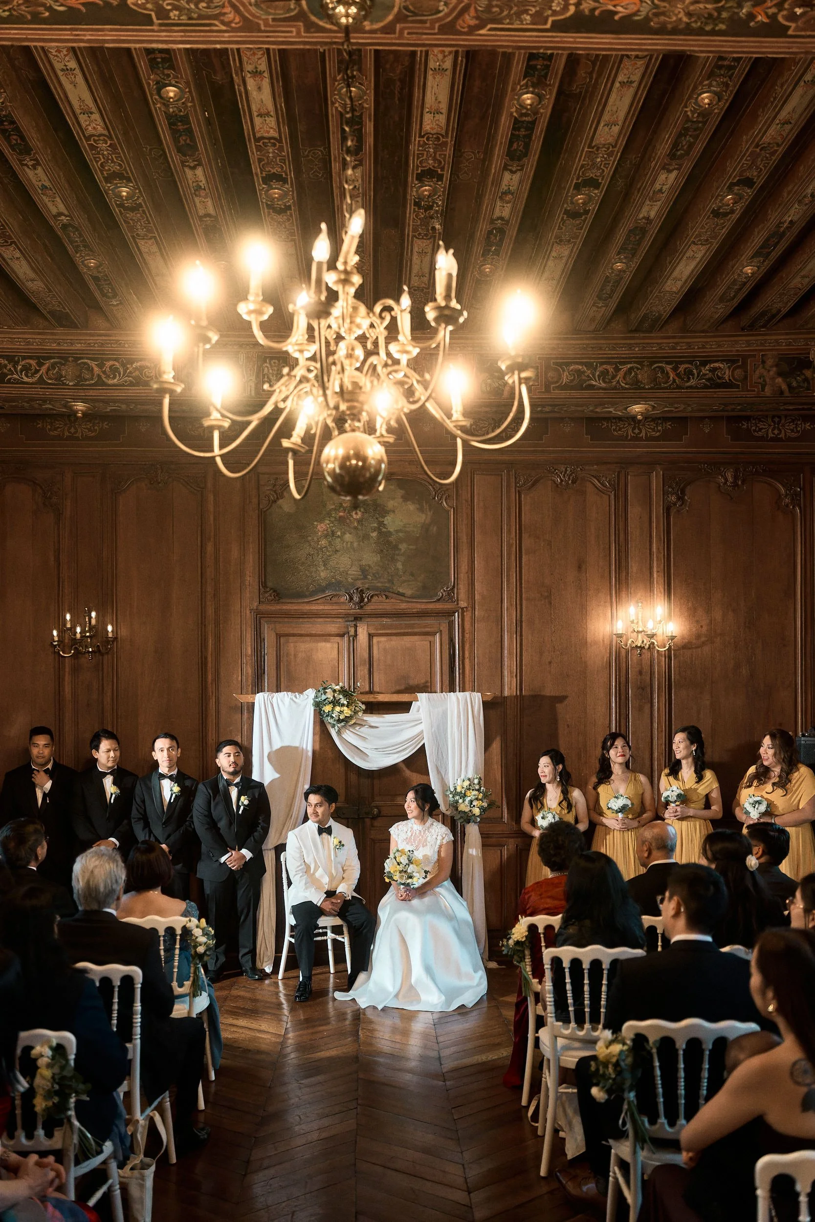 Cérémonie mariage au château de lésigny