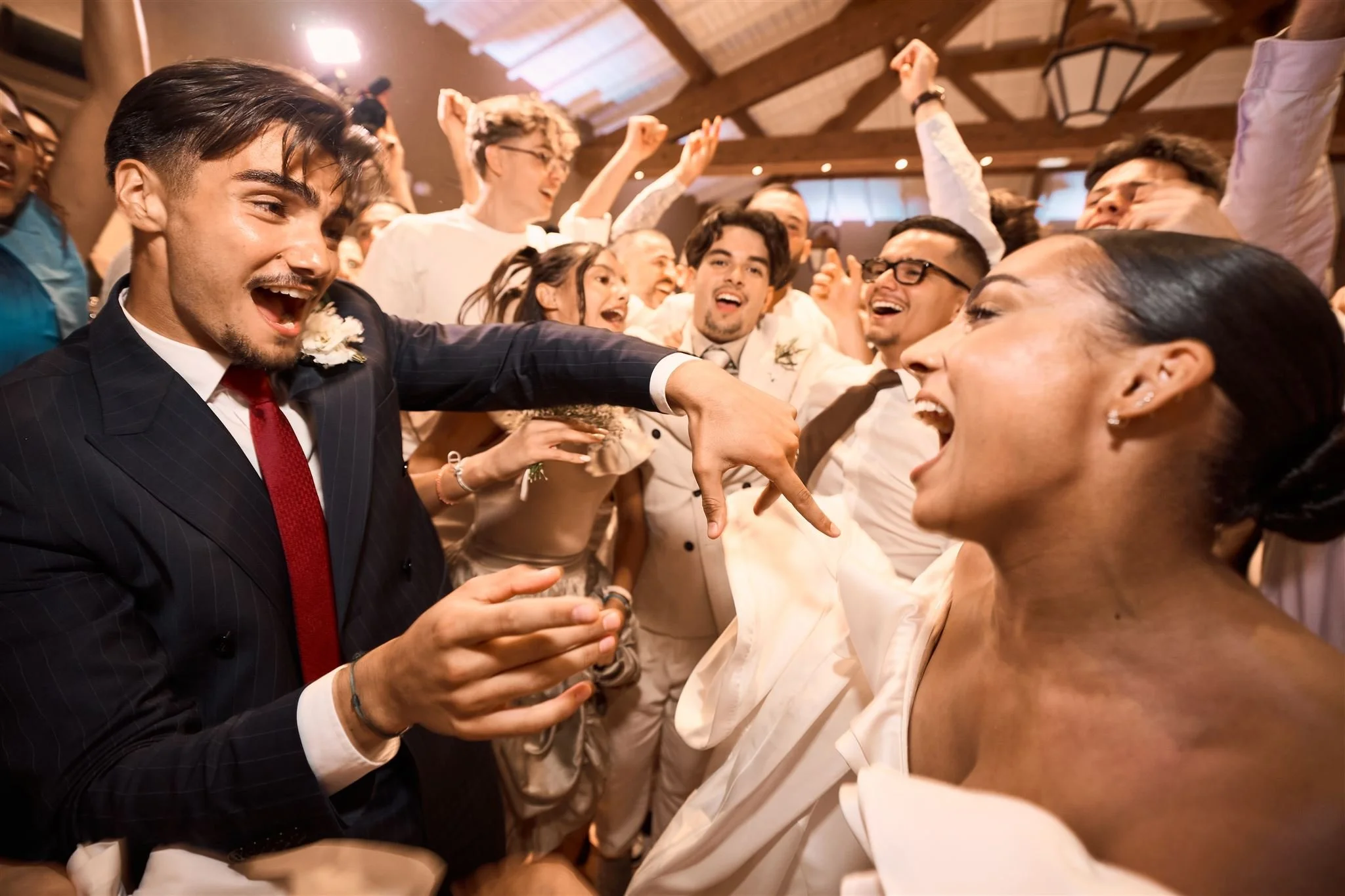 Fête de mariage au château de Larraldia