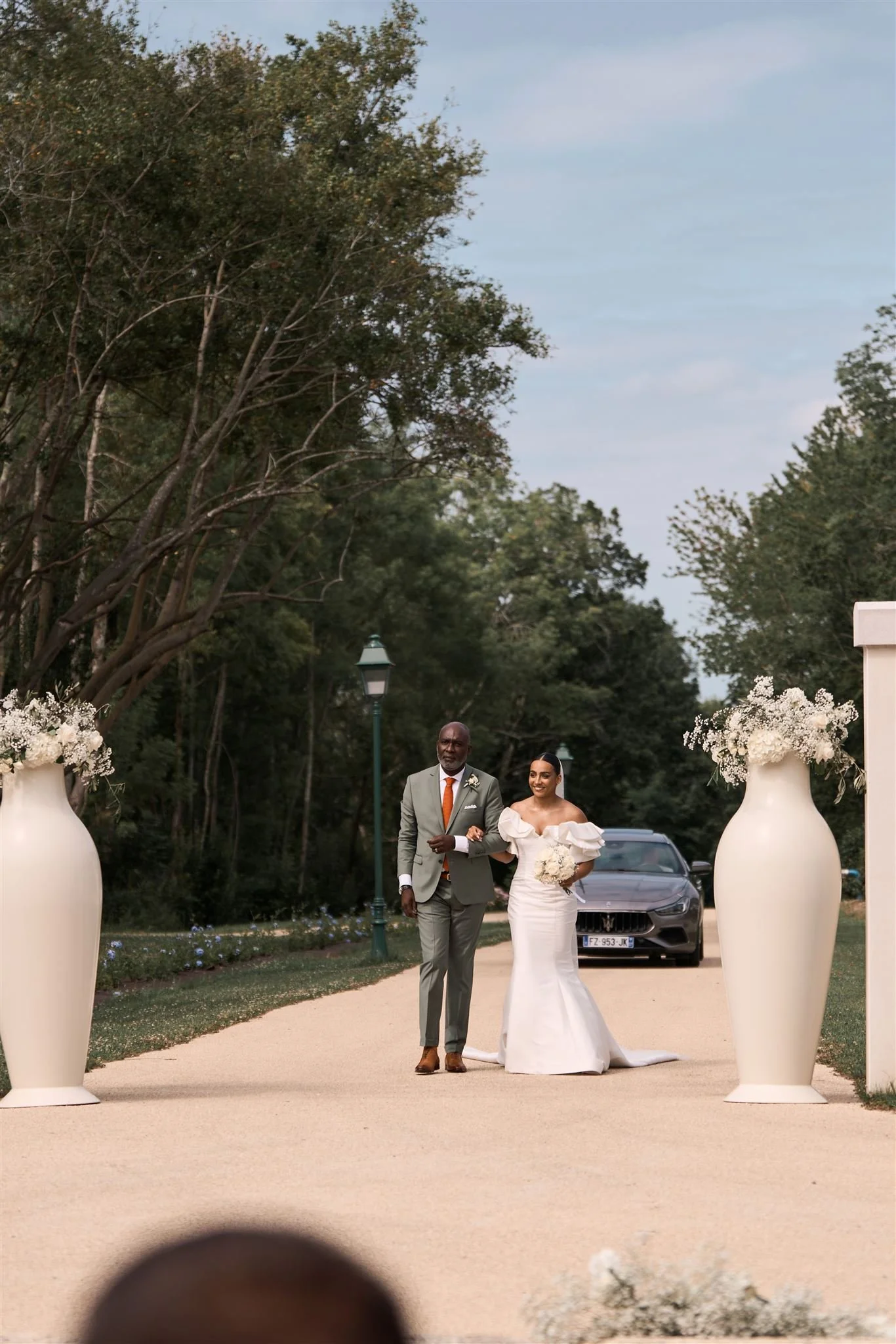 Cérémonie laïque de mariage au château de Larraldia