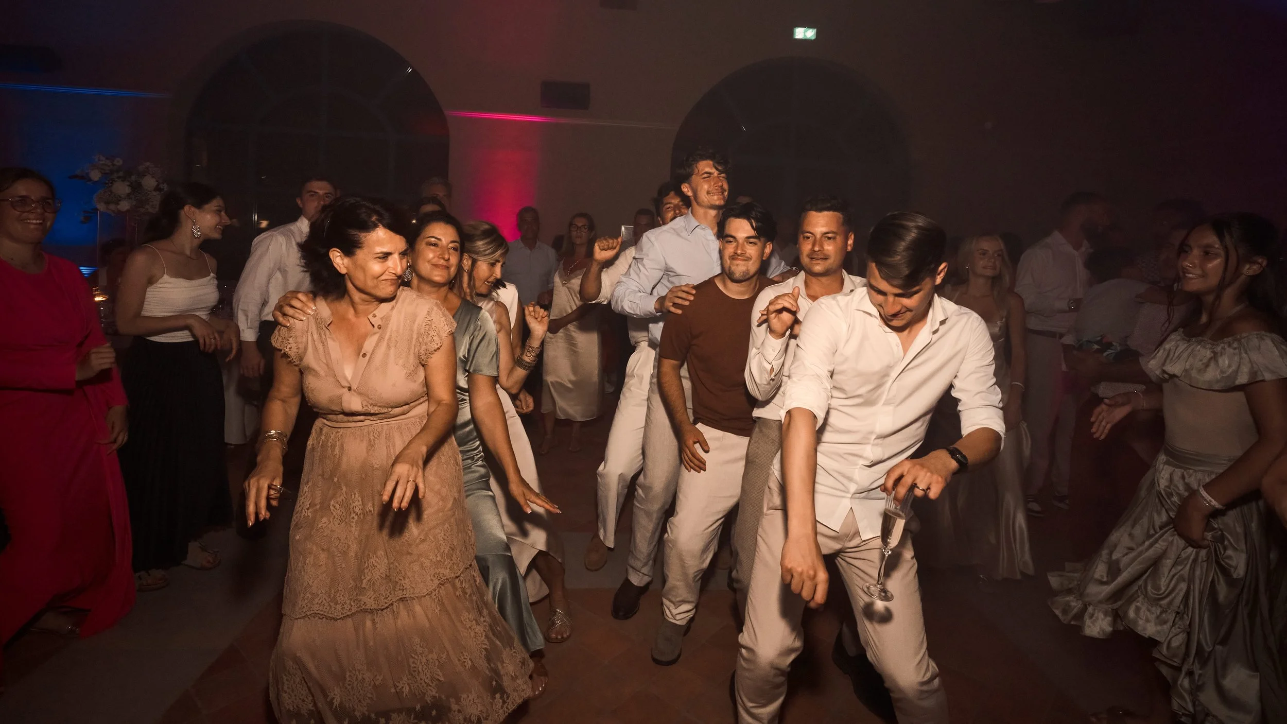 Fête de mariage au château de Larraldia