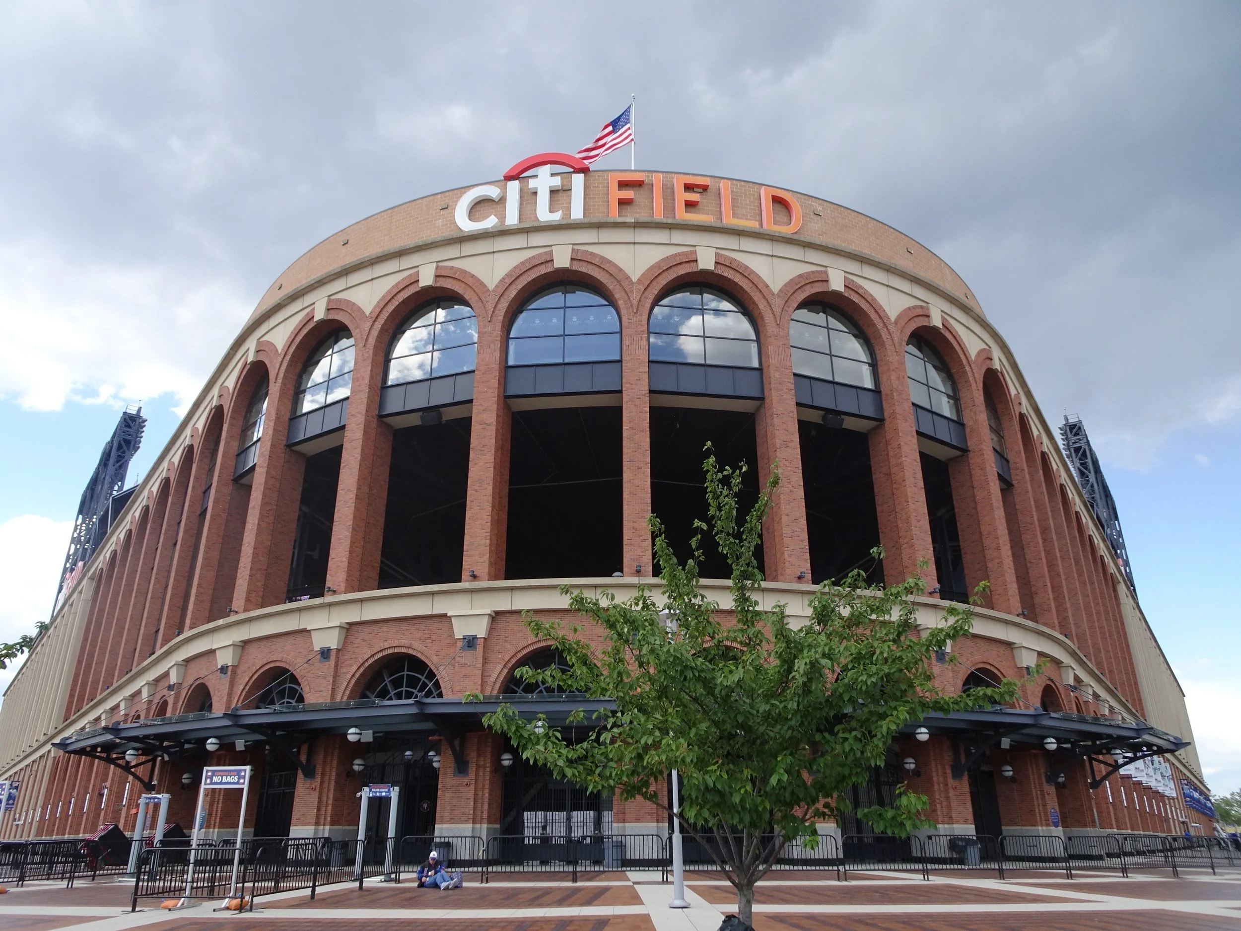 Ebbets’ Exterior at Citi Field – The exterior of Citi Field, home of the Mets, is an homage to Ebbets Field, former home of the Brooklyn Dodgers. Former Mets owner Fred Wilpon was a Dodgers fan growing up and wanted the home of the Mets, who