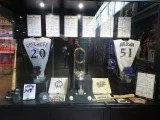 Gonzo and The Big Unit – The two most famous Diamondbacks in team history, Randy Johnson and Luis Gonzalez, have a neat memorabilia display at the 20th Anniversary Experience at Chase Field. 