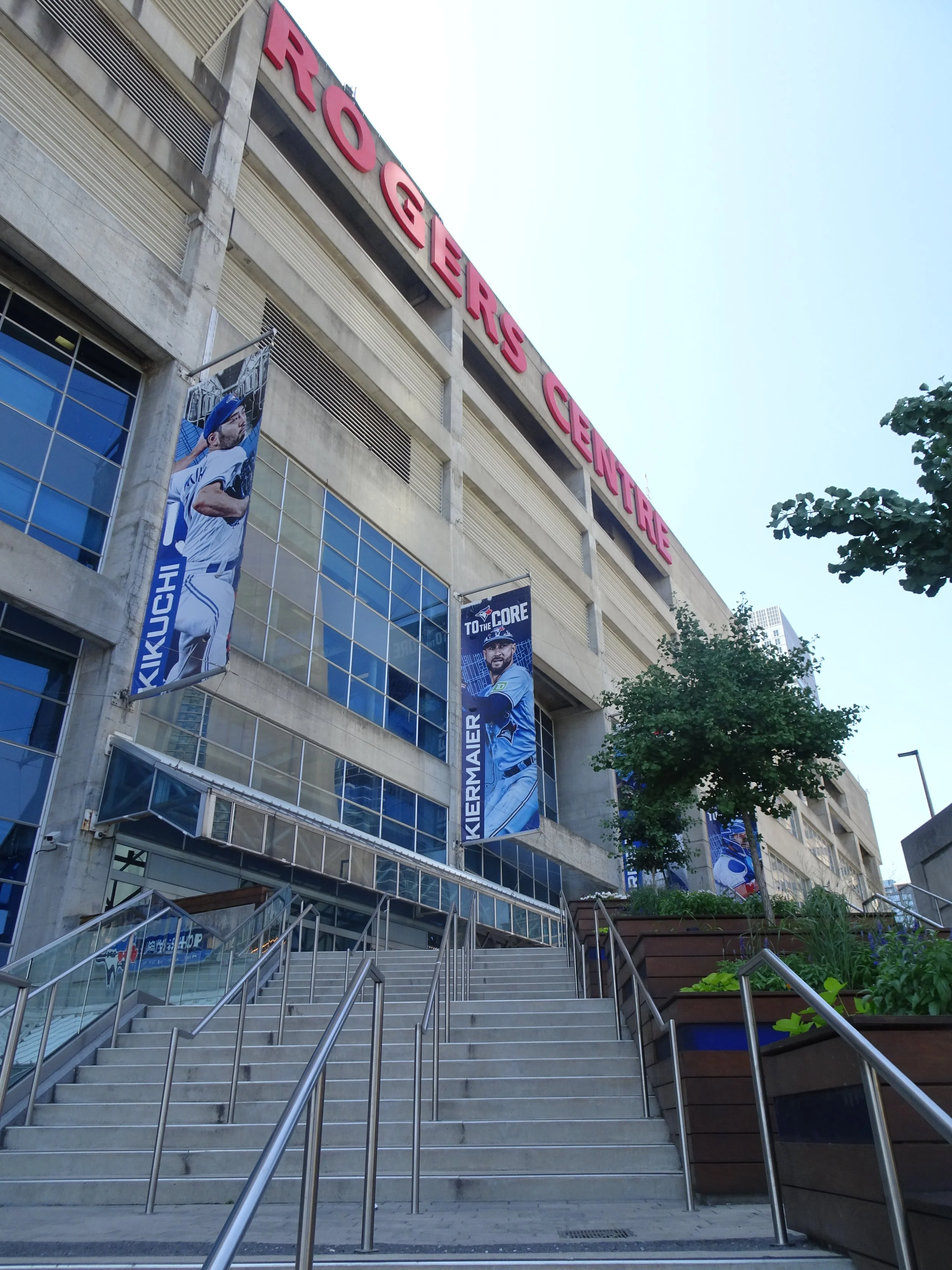   Entrance to Rogers Centre  