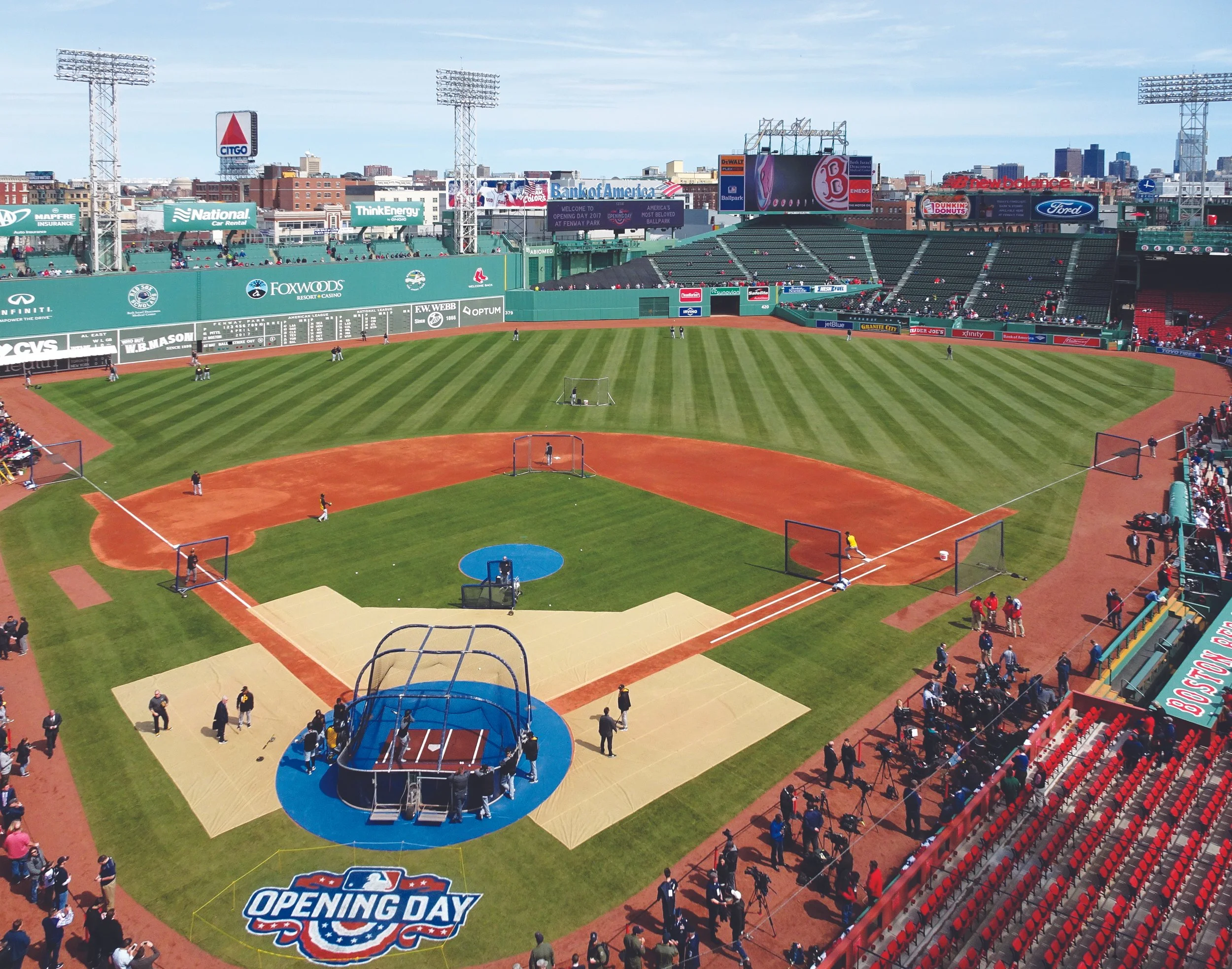   Opening Day, 2017  – The Red Sox host the Pittsburgh Pirates at Fenway to open the 2017 season.&nbsp; Opening Day is the best day of the year to begin with?&nbsp; Opening Day at Fenway?&nbsp; Even better! 