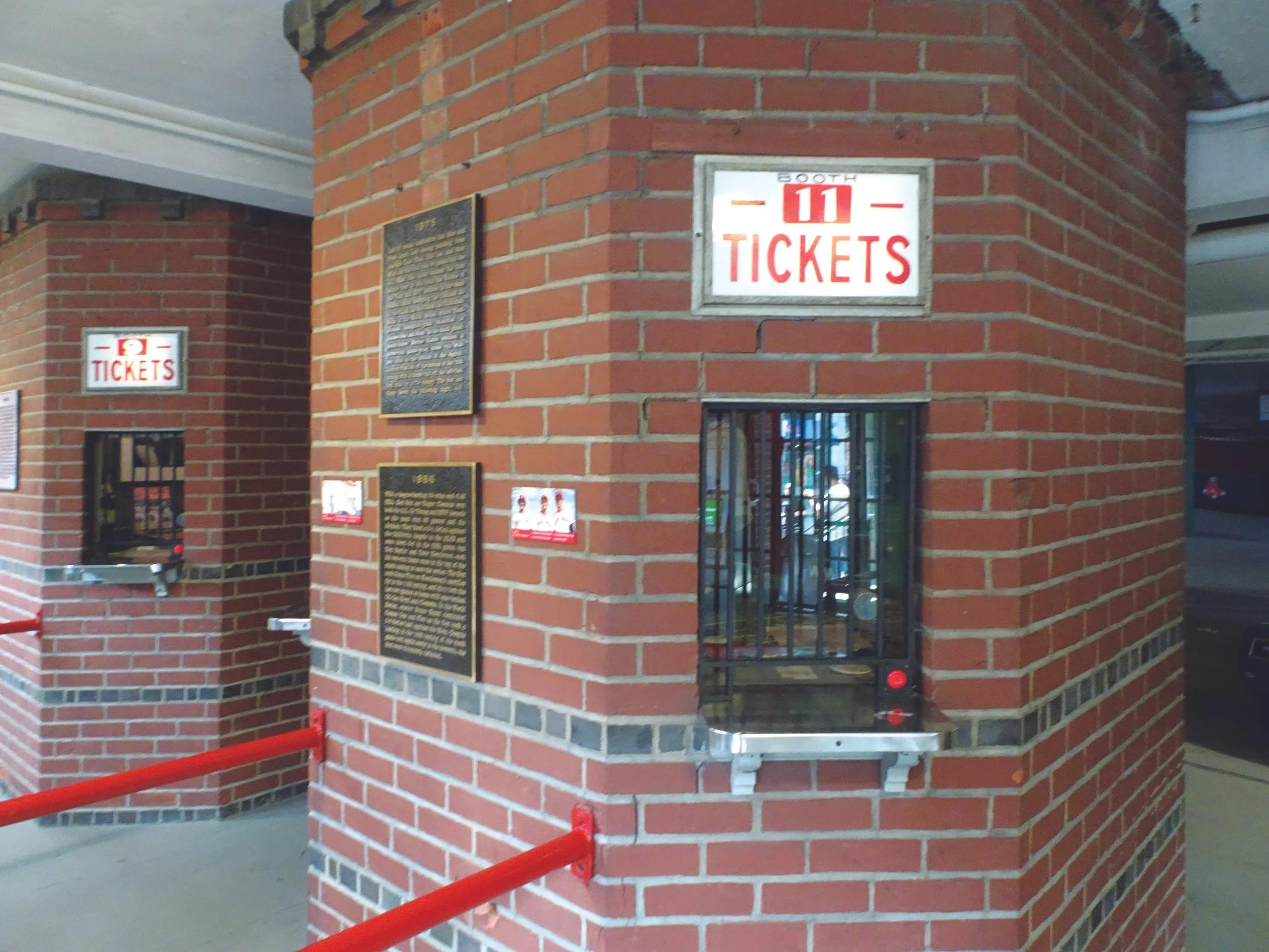   Ticket Windows, vintage style!  