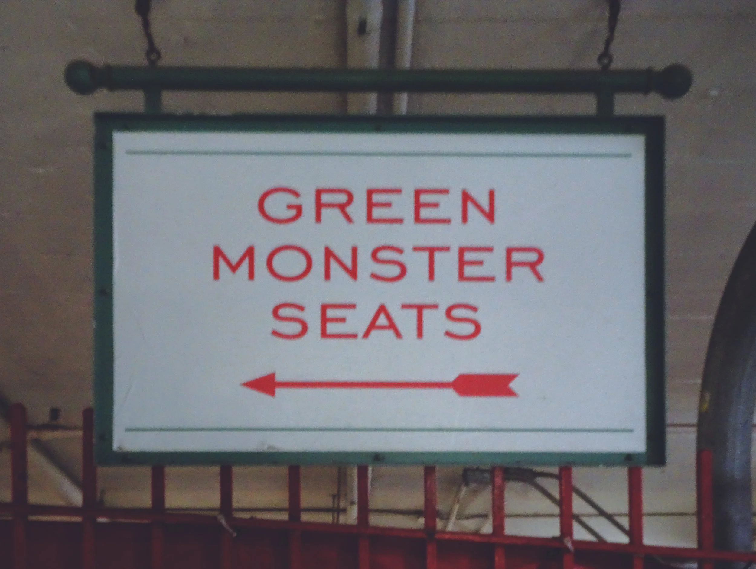   How do we get to the Green Monster Seats?  