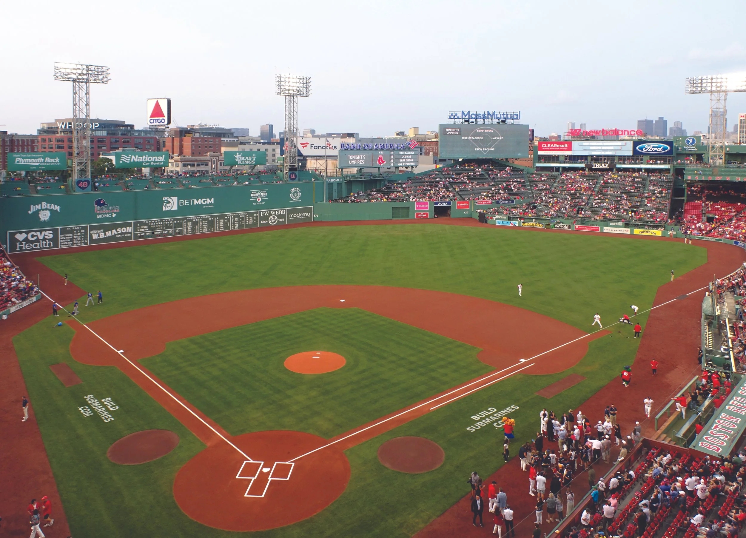 Inside Fenway Park