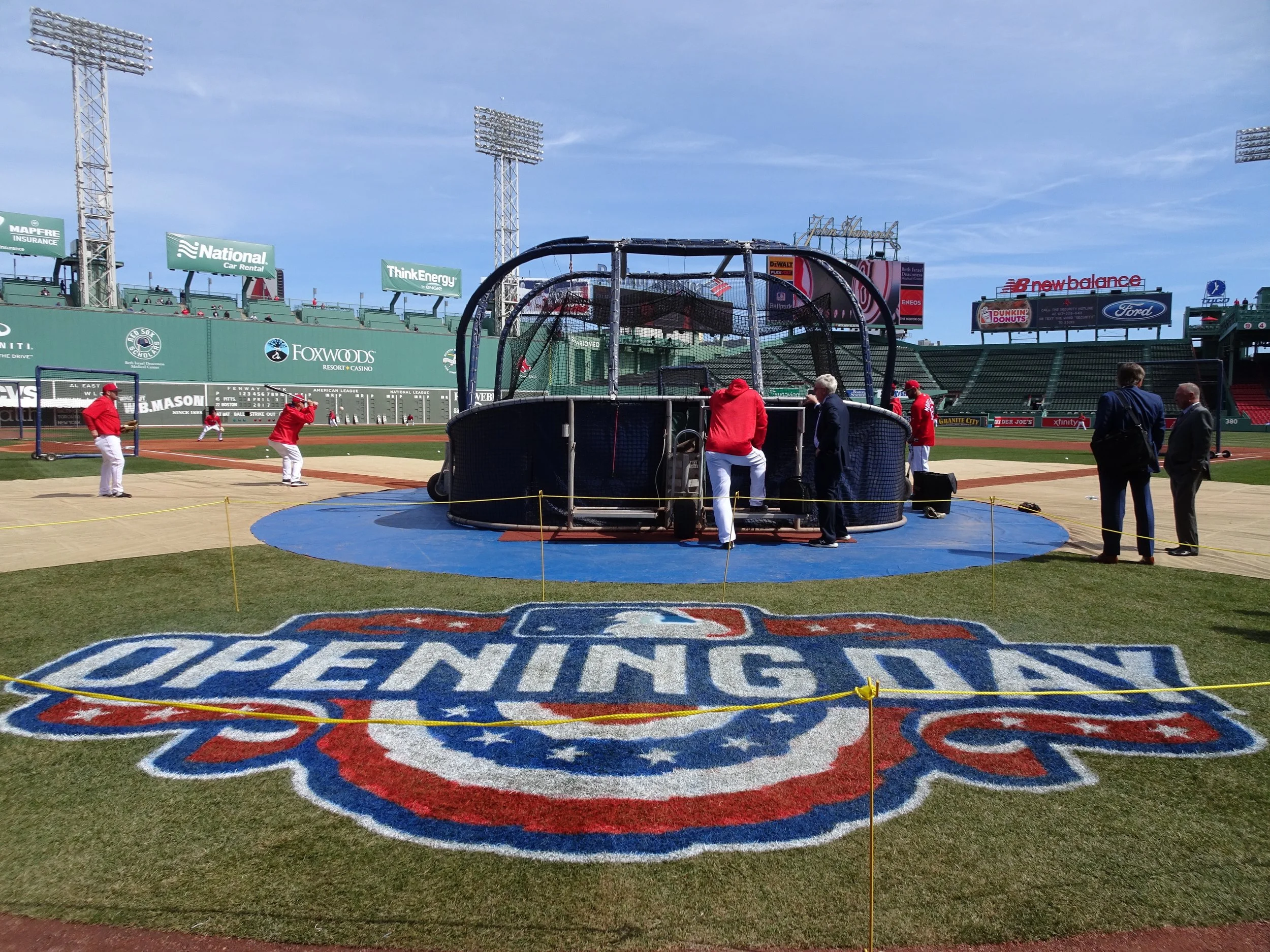   The Turtle on Opening Day  – Hours before the 2017 season begins, the Red Sox take BP at Fenway Park! 
