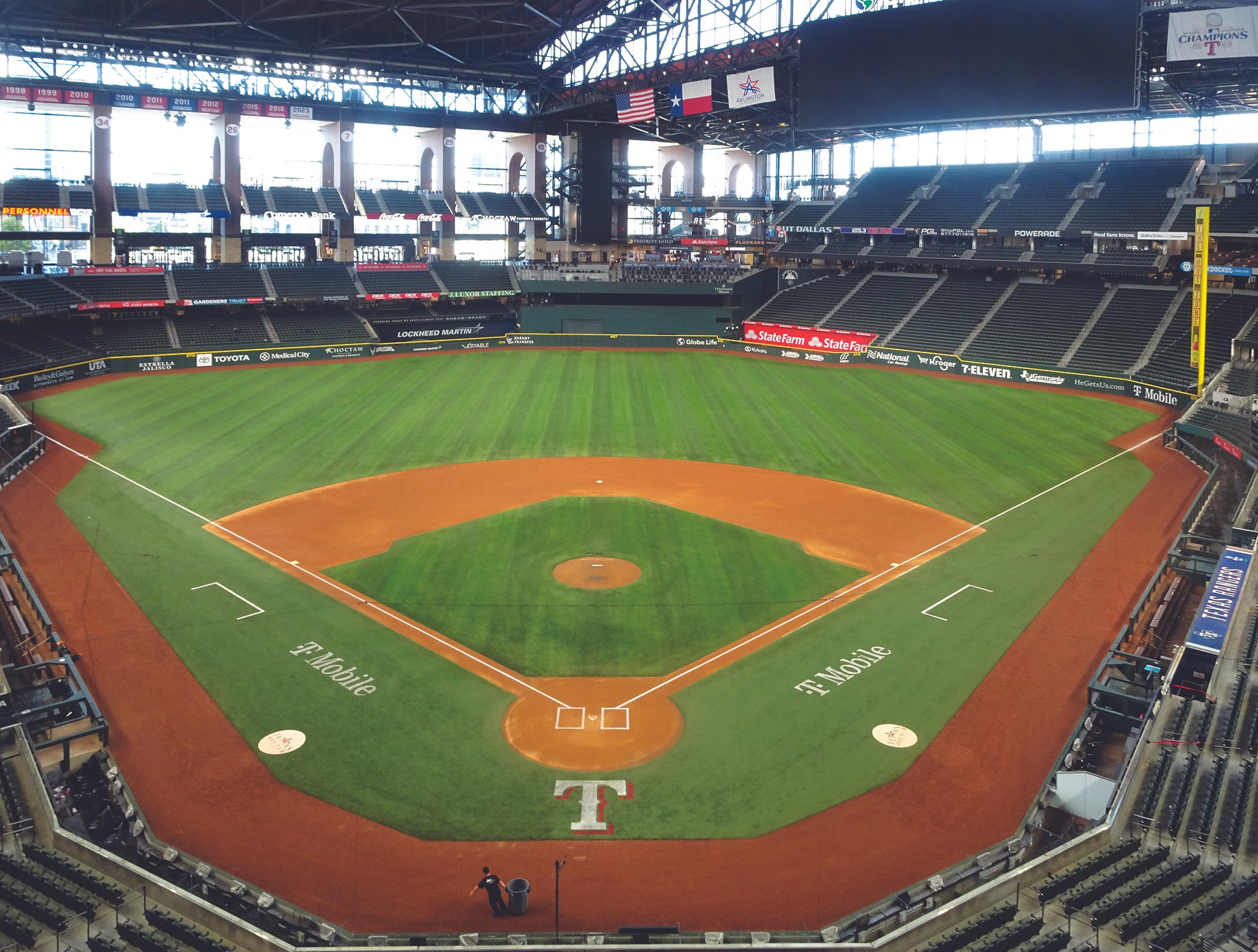 Inside Globe Life Field