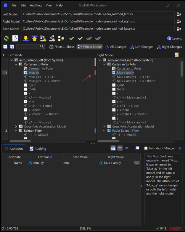 SimDiff | Most Accurate Simulink Diff Tool — ENSOFT | high-assurance ...